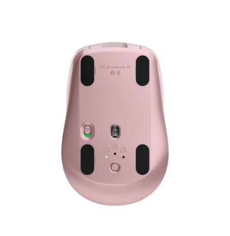 Belaidė pelė Logitech MX Anywhere 3S - RF Wireless + Bluetooth, Laser, 8000 DPI, Rose