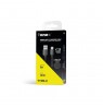 Data Cable USB to Type-C 12W Fabric 1m By Fonex Black