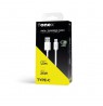 Data Cable USB to Type-C 25W 1.5m By Fonex White