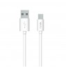 Data Cable USB to Type-C 25W 1m By Fonex White