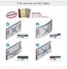 BARKAN DTP410 13"-83" TV, pakreipiamas, trikojis