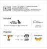 BARKAN DTP410 13"-83" TV, pakreipiamas, trikojis