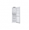 LG Refrigerator GBV3100DSW Energy efficiency class D Free standing Combi Height 186 cm Fridge net capacity 234 L Freezer net cap