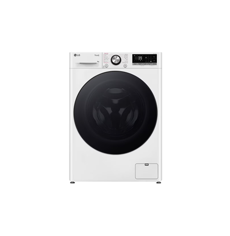 LG Washing machine F2WR709S2W Energy efficiency class A-10% Front loading Washing capacity 9 kg 1200 RPM Depth 47.5 cm Width 60 