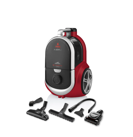 ETA Vacuum Cleaner ETA351790000 Stormy Turbo Bagless Power 800 W Dust capacity 2.2 L Black/Red