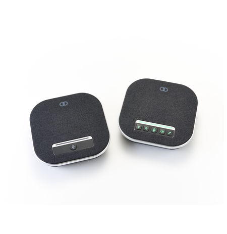 Boom Collaboration Speakerphone GEMINI Built-in microphone Bluetooth, USB Black
