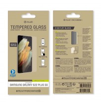 Samsung Galaxy S22+ Tempered Screen Glass By Muvit Transparent