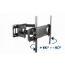 Gembird WM-70ST-01 TV mount 177.8 cm (70") Black