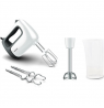 TEFAL Hand Mixer PrepMix+ HT462138 500 W Number of speeds 5 Turbo mode White