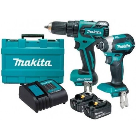 Komplektas COMBO 18V 2x3,0Ah DLX2142S MAKITA