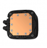 Deepcool Digital Liquid CPU Cooler LS720S ZERO DARK Intel, AMD