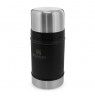 Stainless steel food thermos STANLEY CLASSIC, black, 0.7 L | Stanley