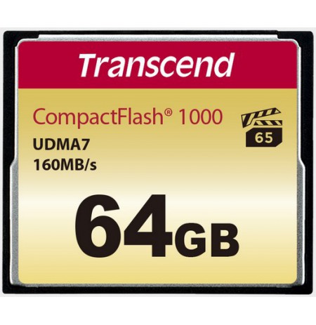 Transcend Compact Flash 64GB 1000x