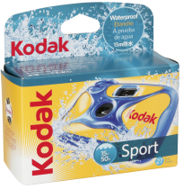Kodak Ultra Sport Waterproof Digital Disposable Camera 27 colour photos