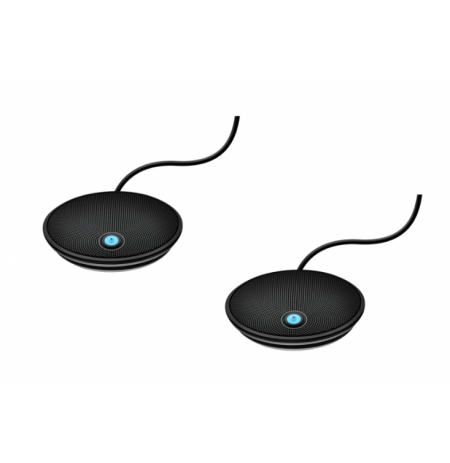Internetinė kamera Logitech (989-000171) mikrofonas konferencijoms, juodas