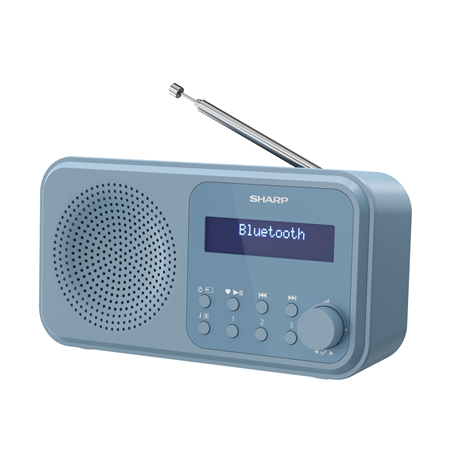 Sharp Tokyo Digital Radio DR-P420(BL) Blue Portable Bluetooth Wireless connection