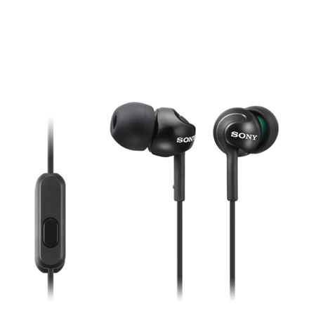 Sony In-ear Headphones EX series, Black Sony MDR-EX110AP In-ear Black