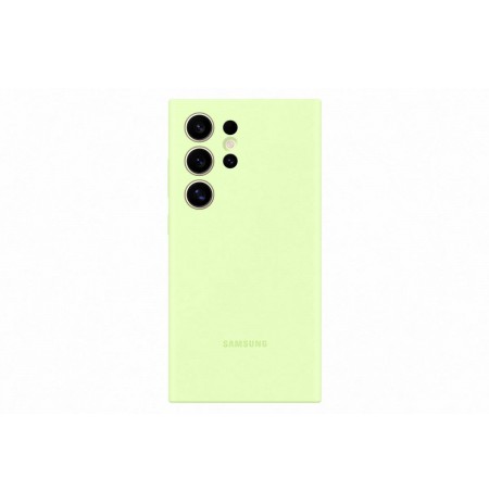 Samsung Galaxy S24 Ultra Silicone Cover Light Green