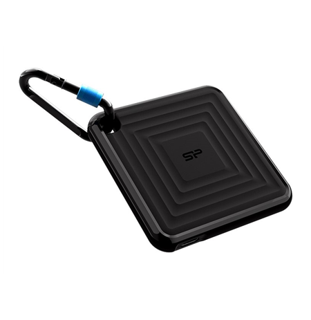 Silicon Power Portable SSD PC60 256 GB SSD interface USB 3.2 Gen 2 Write speed 500 MB/s Read speed 540 MB/s
