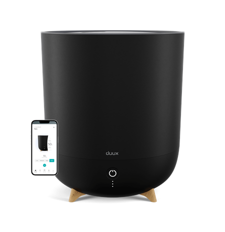 Duux Smart Humidifier Neo Water tank capacity 5 L Suitable for rooms up to 50 m² Ultrasonic Humidification capacity 500 ml