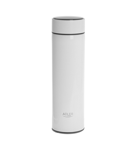 Adler Thermal Flask AD 4506w Material Stainless steel/Silicone White