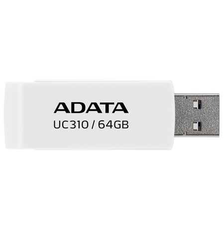 ADATA USB Flash Drive UC310 64 GB USB 3.2 Gen1 White