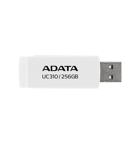 ADATA USB Flash Drive UC310 256 GB USB 3.2 Gen1 White