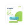 ADATA USB Flash Drive UC310 ECO 64 GB USB 3.2 Gen1 Green