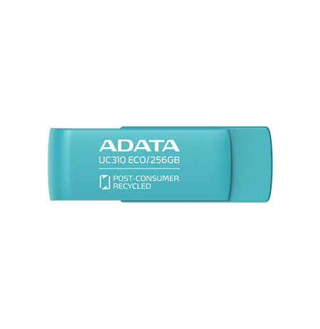 ADATA USB Flash Drive UC310 ECO 256 GB USB 3.2 Gen1 Green