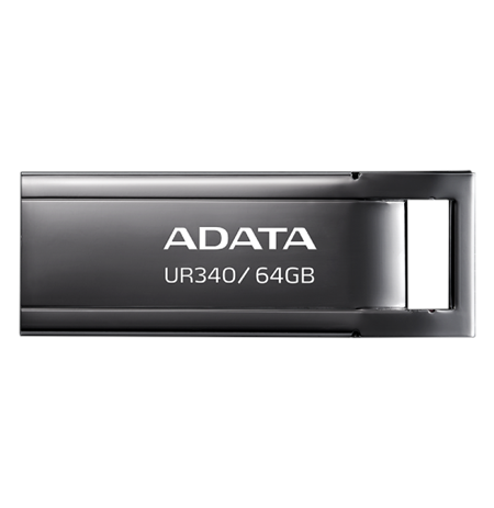 ADATA USB Flash Drive UR340 64 GB USB 3.2 Gen1 Black