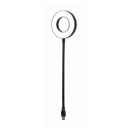 Gembird NL-LEDRING-01 USB LED ring light White 6500K N/A