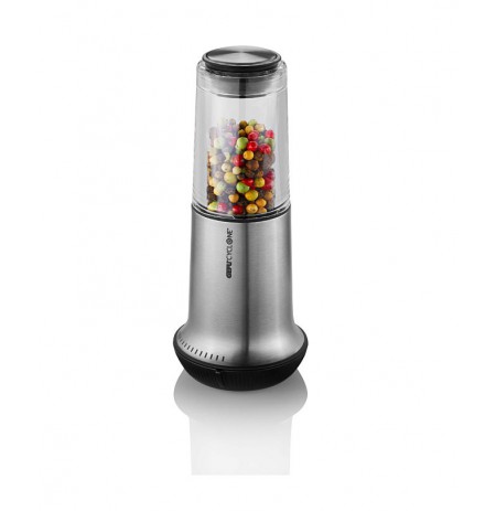Salt and pepper grinder L silver GEFU X-PLOSION G-34629