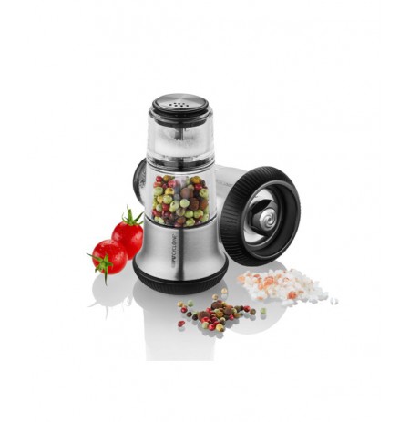 Pepper and salt grinder silver GEFU X-PLOSION G-34623